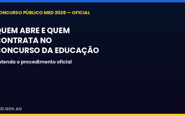 Quem pode abrir e quem pode contratar no concurso da Educação: entenda o procedimento