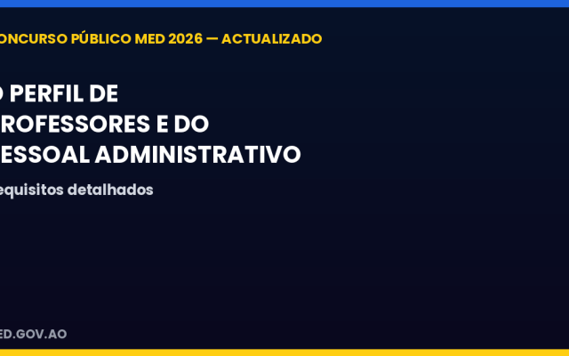 Concurso da Educação: veja o perfil de professores e de pessoal administrativo a contratar