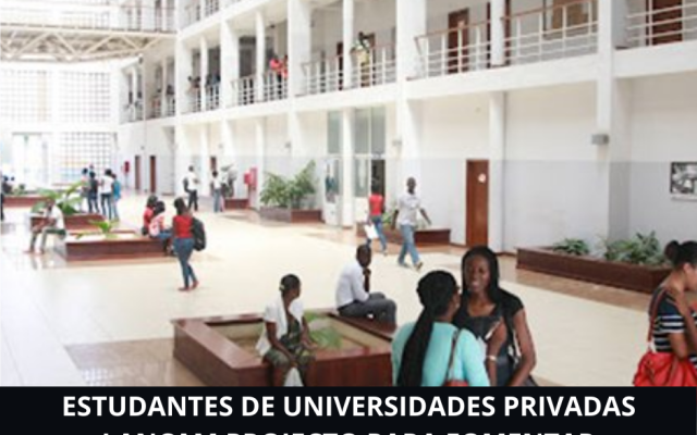 Estudantes de Universidades Privadas lançam projecto para fomentar empregabilidade