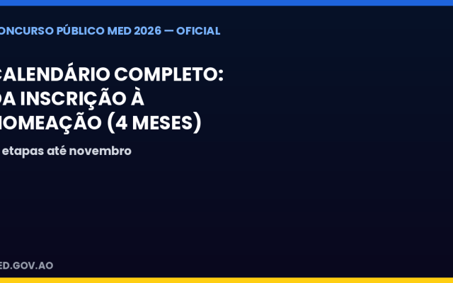 Concurso da Educação: veja o calendário completo, da inscrição à nomeação (4 meses)
