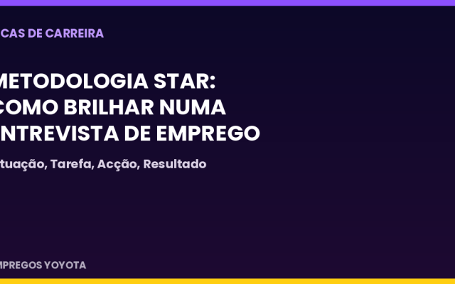 Metodologia STAR: como estruturar as suas respostas numa entrevista de emprego