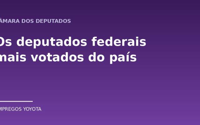 Nikolas Ferreira e Lucas Pavanato lideram os deputados federais mais votados do Brasil